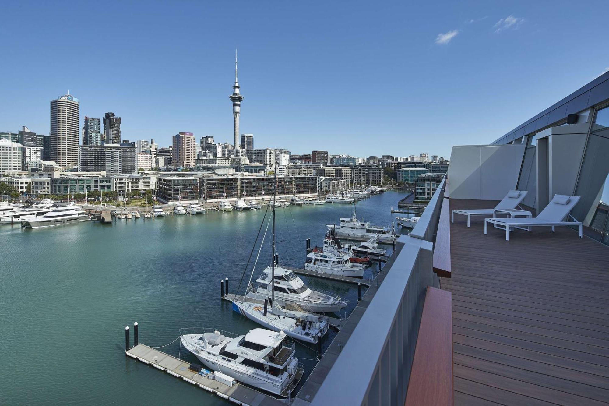 Hotel Park Hyatt Auckland Esterno foto View from the hotel
