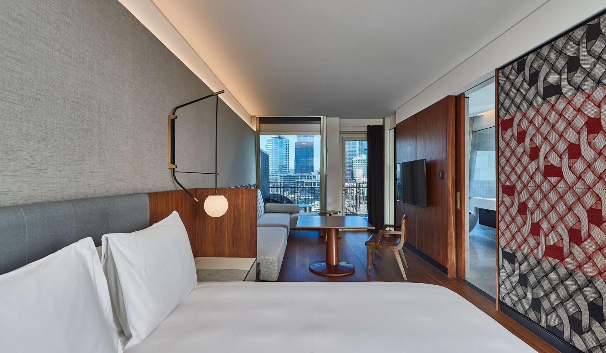 Hotel Park Hyatt Auckland Esterno foto A guest room at the hotel